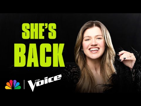Kelly Clarkson Is Here to Win Her 10th Season | The Voice | NBC