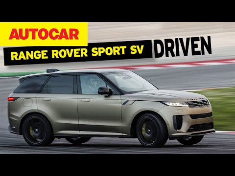New 2024 Range Rover Sport SV - 626bhp AND mega off-road capability