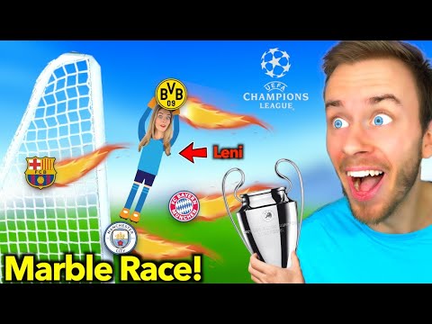 CL Marble Race BATTLE: Fabiano VS Leni! 🤣🔥 (extrem spannend!!)