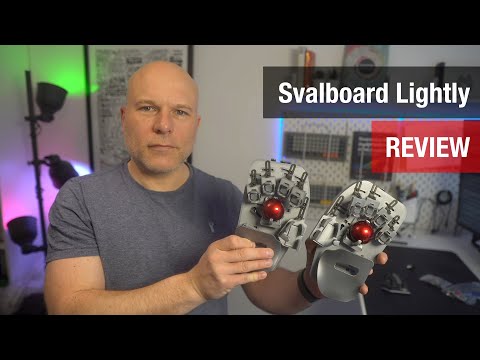 Review: Svalboard Lightly, an ergonomic 'keyboard' input device
