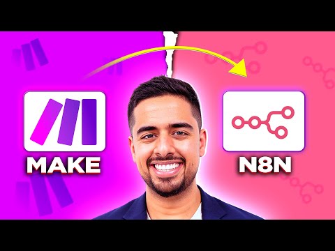How to EASILY Convert Make Automations to n8n (No Code)