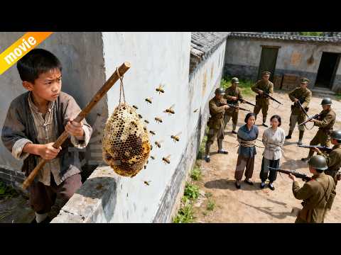 Mad Revenge! A 7-year-old genius guides a swarm of bees to destroy enemy camp and rescue captive!