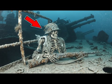The Mystery Of The Ships That Sank To The Sea Floor In World War II Remains Unrevealed