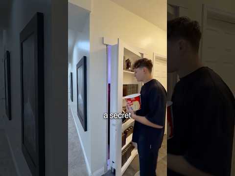 I Built a Secret Movie Theater!