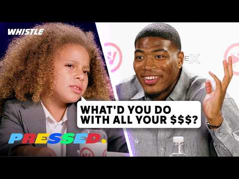 Rui Hachimura Gets PRANKED With A Press Conference...Run By Kids!