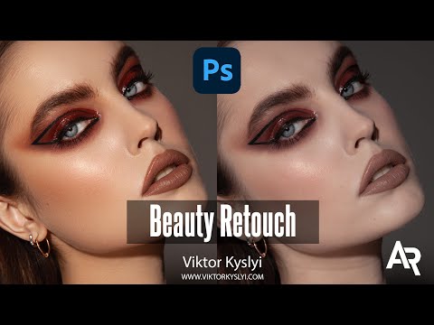 How to retouch Beauty photos in photoshop. Makeup retouching. Skin retouch