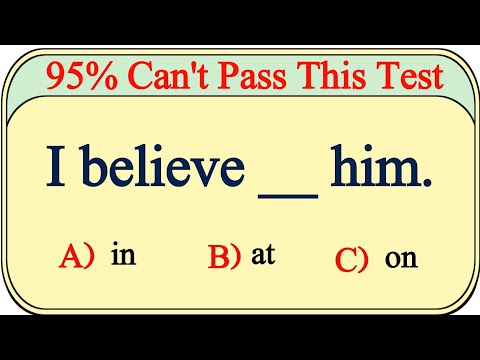 Mixed Grammar Test: Only 5% Can pass This Test