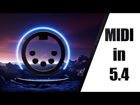 Unreal Engine 5.4 | Getting Started with MIDI