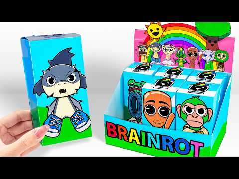 💖Paper DIY💖UNBOXING The ULTIMATE Italian Brainrot MYSTERY BOX! New TRALALERO TRALALA x FRIGO CAMELO
