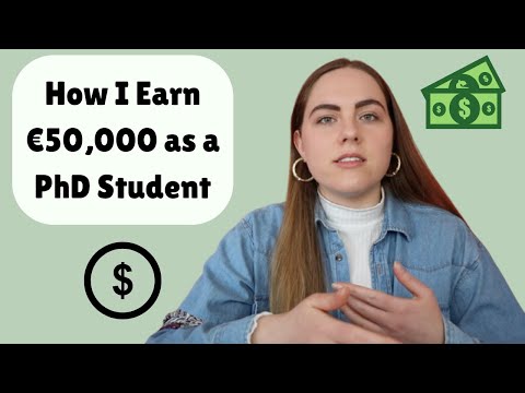 My 10 Streams of Income as a PhD Student - How I Earn €50,000 and tripled my PhD Stipend