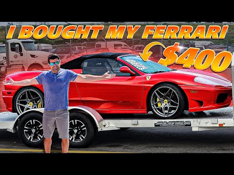 Our $400 Ferrari has arrived and its Not What I expected! - Flying Wheels