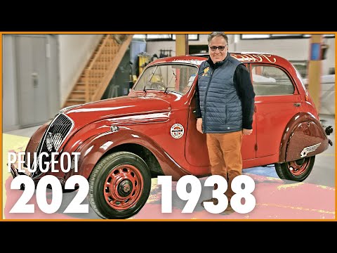 PEUGEOT 202 🇫🇷 Elle a démocratisé l'Automobile (Mais il faut serrer ses freins tout les 750KM !)