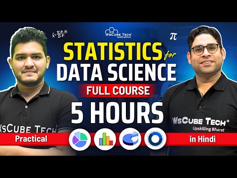 Statistics for Data Science: Full Course for Beginners in 5 Hours | Probability and Statistics 2025