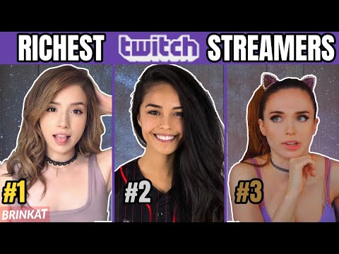 10 RICHEST Female Twitch Streamers | Who is The Richest Twitch Streamer