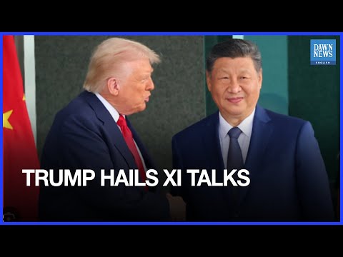 Trump says Meeting with Xi "will Lead to Everlasting Peace" | Dawn News English