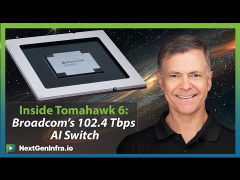#TechUpdate: Inside Tomahawk 6 - Broadcom’s 102.4 Tbps AI Switch