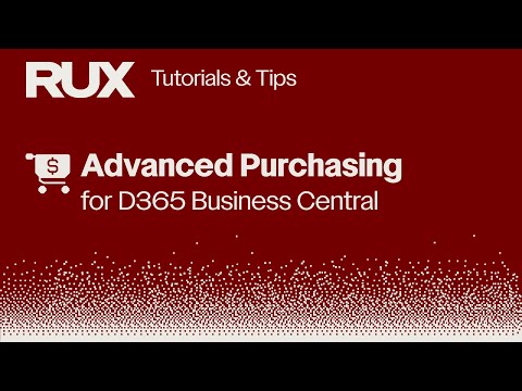 Advanced Purchasing for D365 Business Central