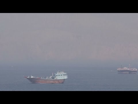 State of US blockade as 2 ships move through Strait of Hormuz