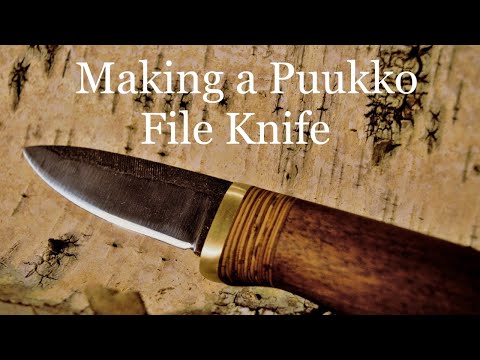 Making a Puukko File Knife