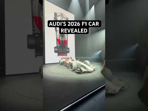 Audi has revealed what its upcoming F1 car will look like. What do you think?