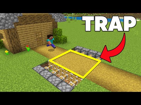 10 TRAPS to Kill Your Friends in Minecraft Bedrock!