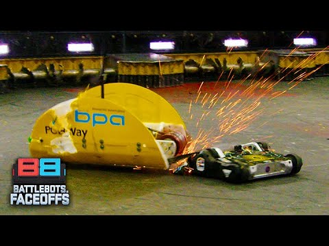 [Full Fight] Bot Gets Tossed Around and Torn Apart! | BATTLEBOTS FaceOffs
