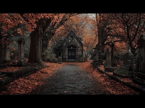 𝔄𝔲𝔱𝔲𝔪𝔫 𝔖𝔞𝔡𝔫𝔢𝔰𝔰 ℭ𝔢𝔪𝔢𝔱𝔢𝔯𝔶 ~ Dark Academia's Enchanting Echoes For Lost Souls