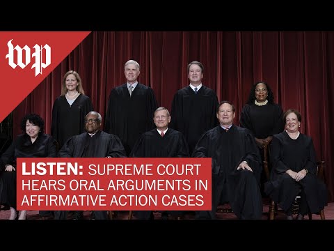 Supreme Court hears oral arguments in affirmative action cases (FULL AUDIO STREAM)