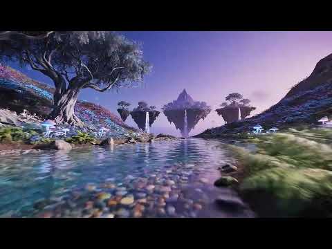Relaxing Fantasy River Ambience HD