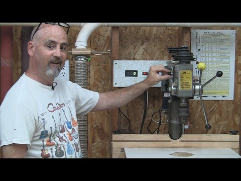 TREADMILL MOTOR ON DRILL PRESS