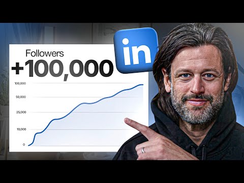 How to Go From 0 to 100,000 Followers on LinkedIn (FREE COURSE)