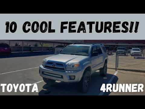 10 Cool Features of the 4Runner (4th Gen)