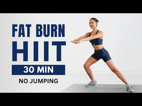 30 Min Standing Cardio HIIT🔥 Full Body Fat Burn (No Jumping, No Equipment)