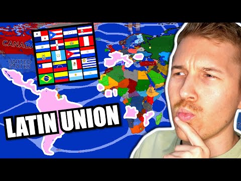 Europe’s STRANGEST Alliance You’ve Never Heard Of - What if the LATIN UNION Returned? 🇮🇹🇫🇷🇪🇸 (WWSIM)