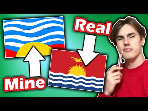 Can I Draw These Country Flags From Memory?