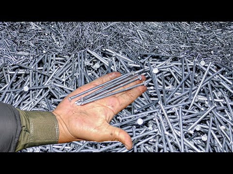 Ever Wonder How the Steel Nail in your Hand is Produced in Billions of Quantity in Factory