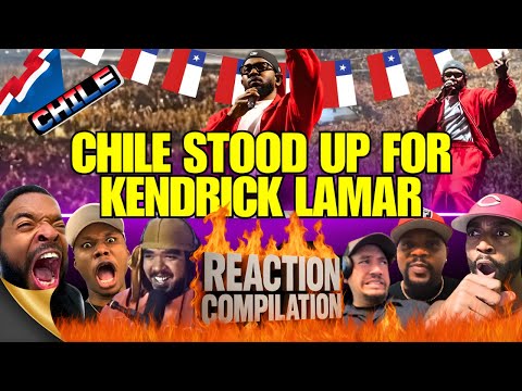 Chile "SHOWED LOVE" To Kendrick Lamar | Reaction Compilation