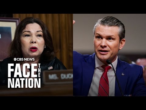 Sen. Tammy Duckworth tells Pete Hegseth "you're not qualified" to lead Pentagon