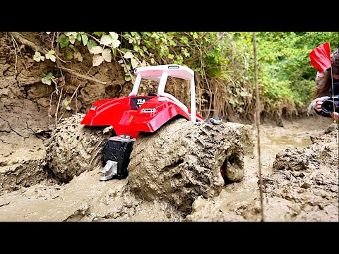 $1500 RC Tractor Vs Impossible Bounty Hole!