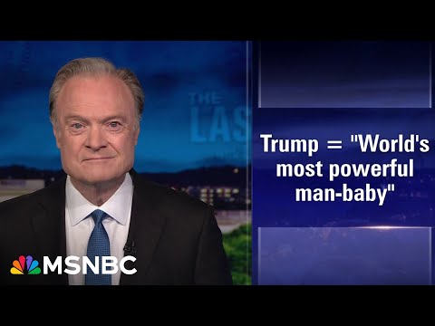 Lawrence: How can Democrats negotiate with Trump, the 'world's most powerful man-baby'?
