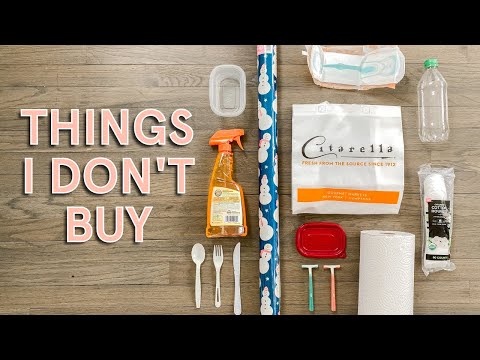 20 Things I Don't Buy Anymore: Sustainable Living in NYC | Lucie Fink