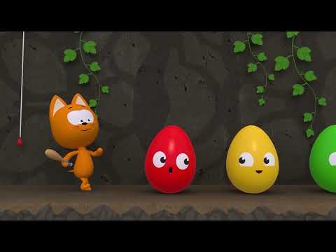 Учим цвета с детьми - Котэ ТВ сборник мультфильмов и игры для малышей - Выпуск 6