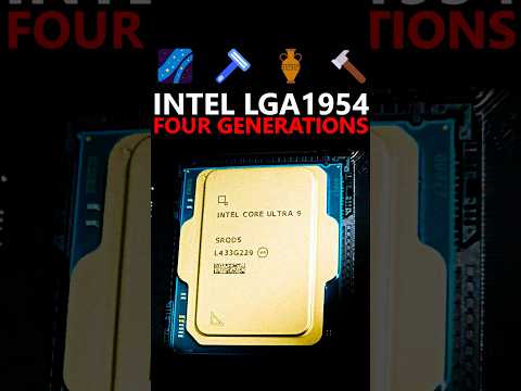 Intel LGA 1954 = FOUR Generations!🔥 (Nova Lake, Razer Lake, Titan Lake, Hammer Lake)