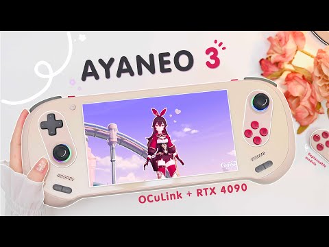 🚀 World's First Modular Handheld: AYANEO 3 Aesthetic Unboxing | AMD Ryzen AI | Monster Hunter 🎮📦