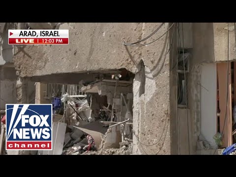 JUST IN: More than 100 hurt after Iranian missile hits near Israeli nuke data site