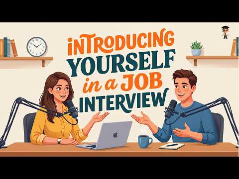 Introducing Yourself in a Job Interview | English Conversation for Beginners | English Podcast