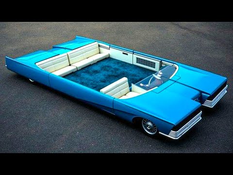 ¡Los coches más extraños jamás creados!