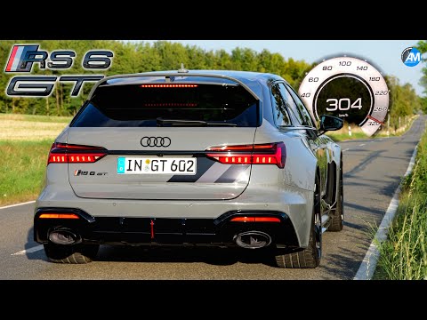 Audi RS6 GT🔥| 0-304 km/h acceleration🏁| by Automann in 4K