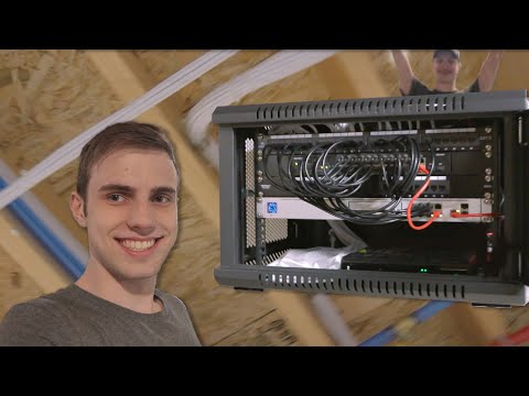 The Cleanest Home Network Installation!