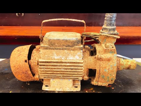 Electric Water Pump Restoration // Restore and Reuse Antique Water Pump